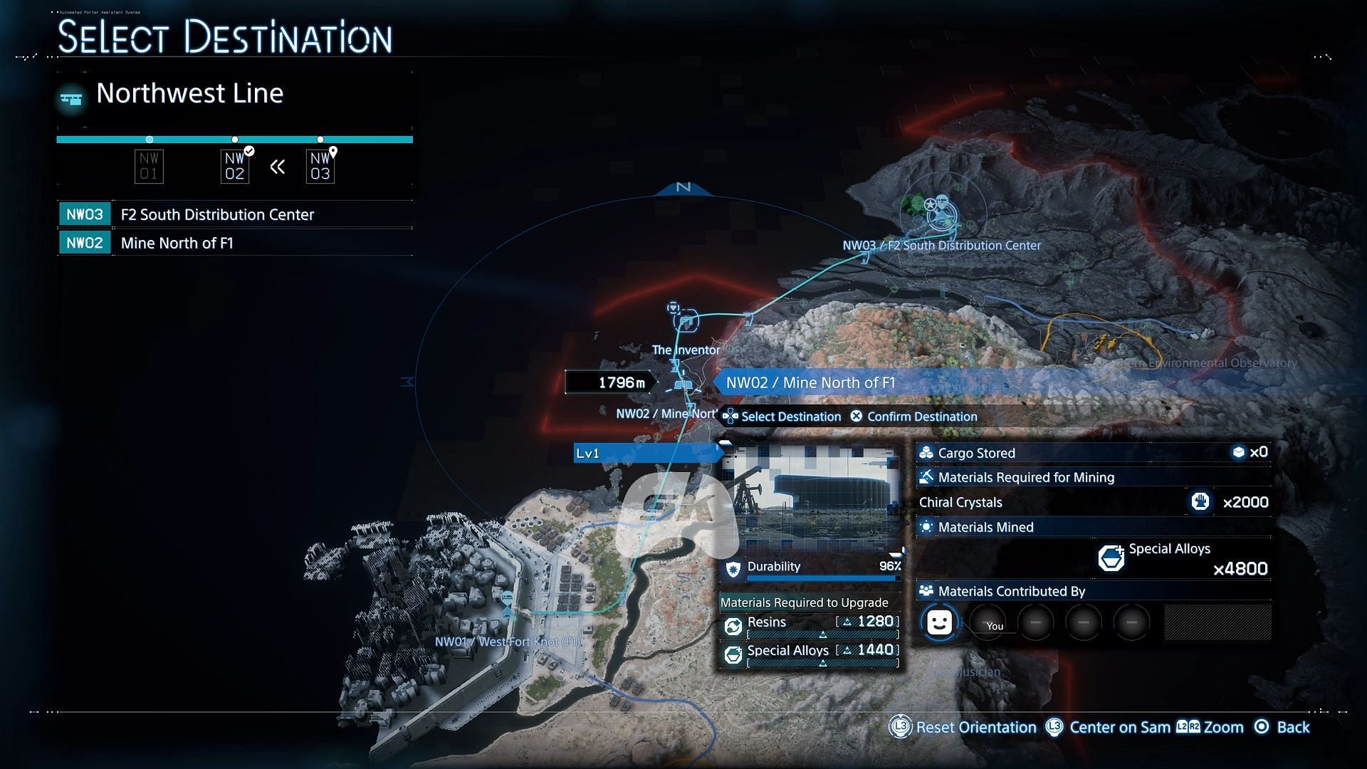 Confirm your destination (Image via Sportskeeda Gaming / Sony Interactive Entertainment)